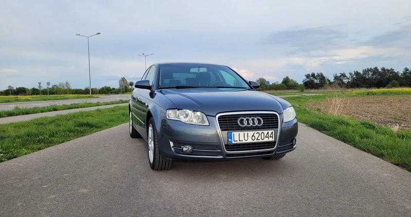 Audi A4 cena 20500 przebieg: 213000, rok produkcji 2007 z Łuków małe 211